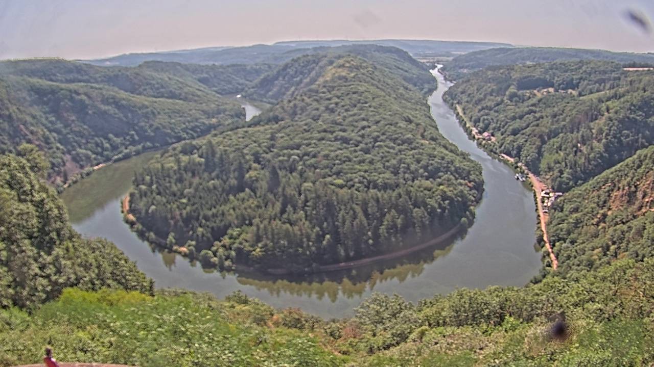 Archiv Foto Webcam Saarschleife