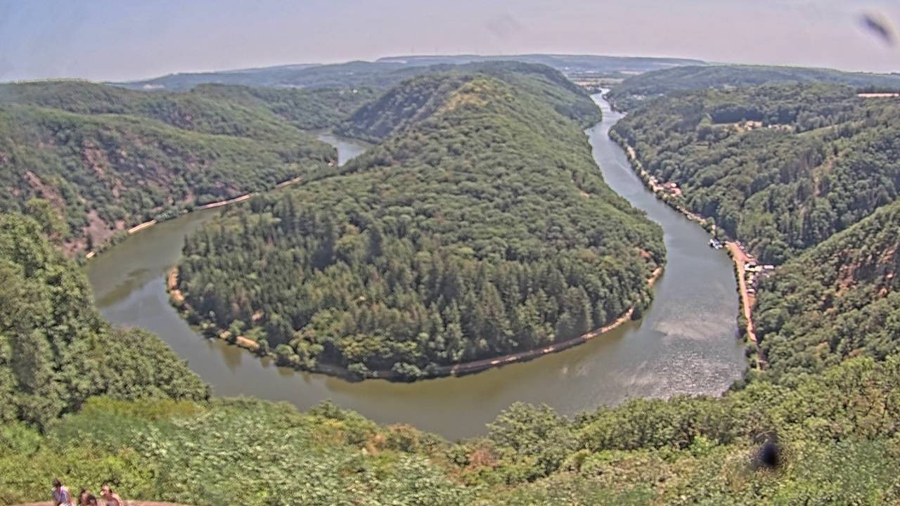 Archiv Foto Webcam Saarschleife