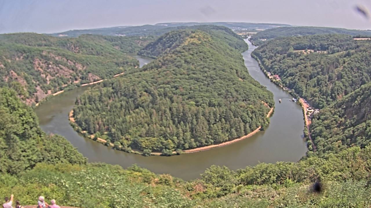 Archiv Foto Webcam Saarschleife