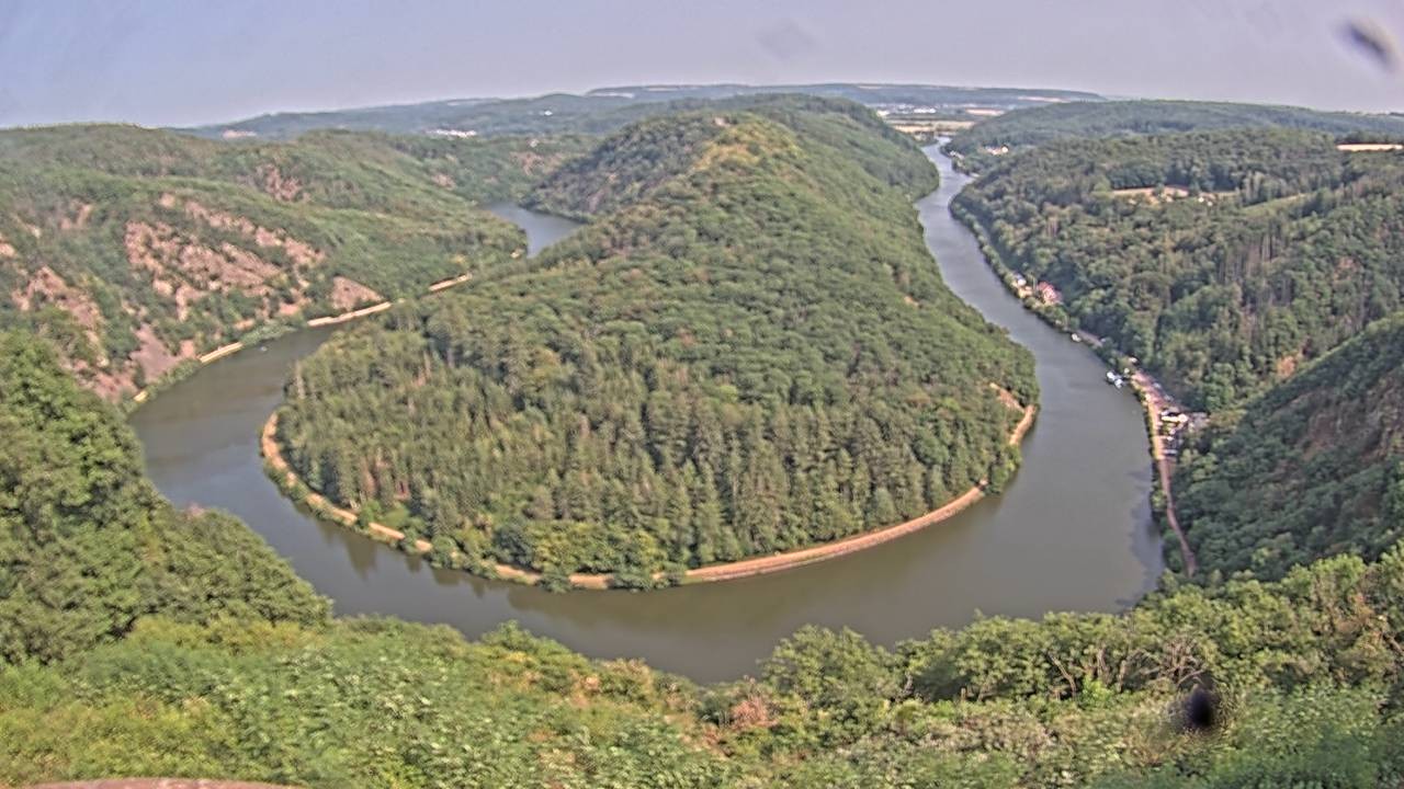 Archiv Foto Webcam Saarschleife