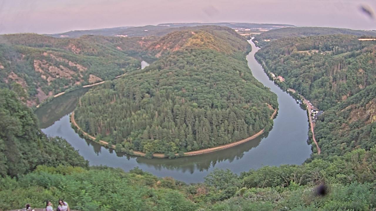 Archiv Foto Webcam Saarschleife