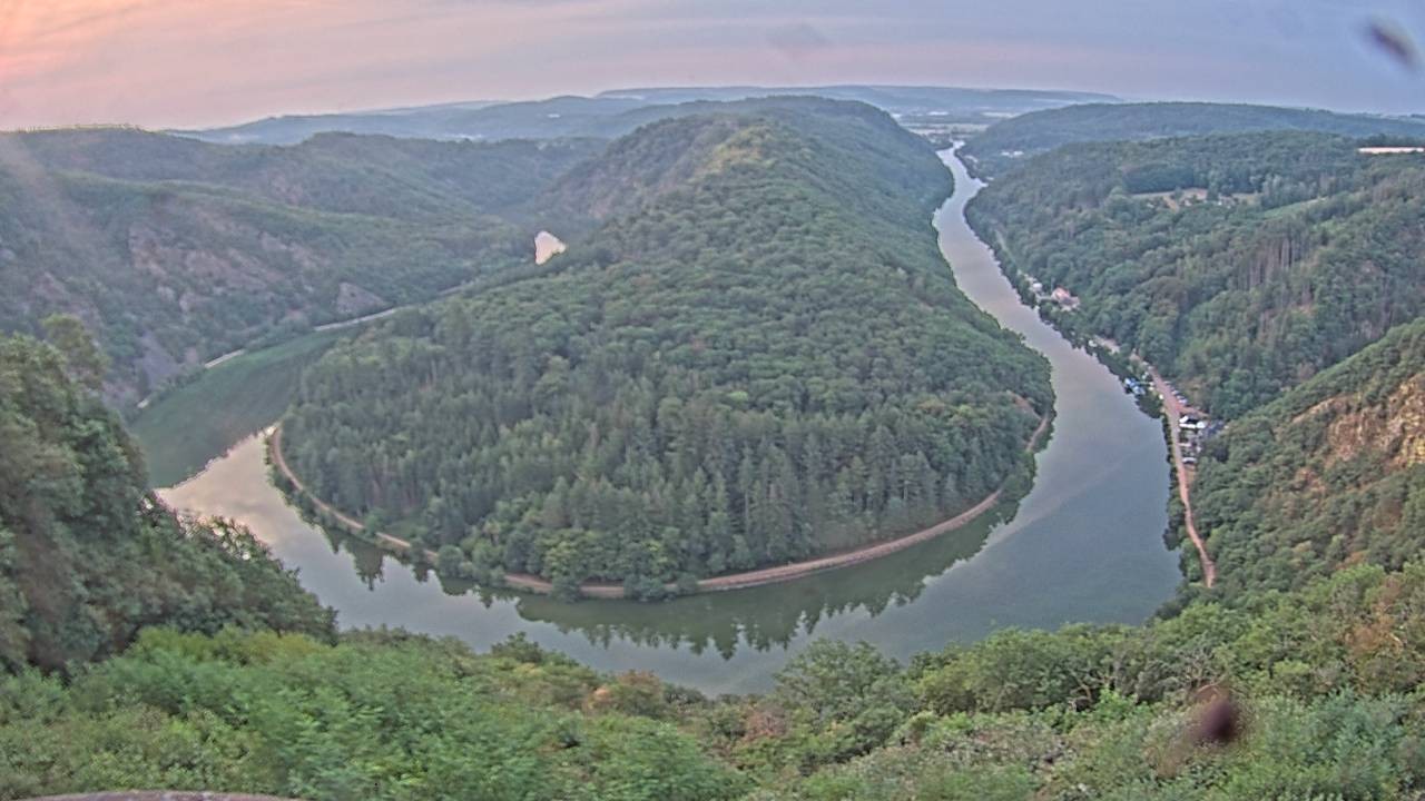 Archiv Foto Webcam Saarschleife