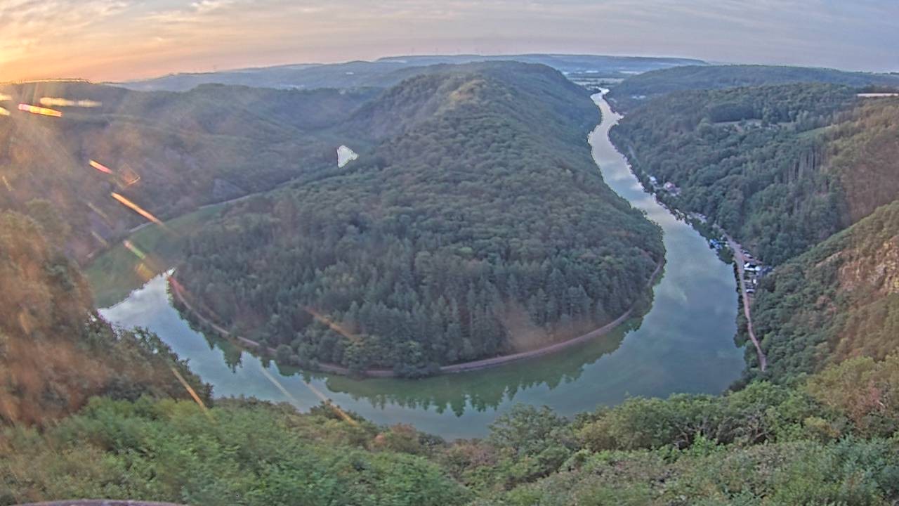 Archiv Foto Webcam Saarschleife