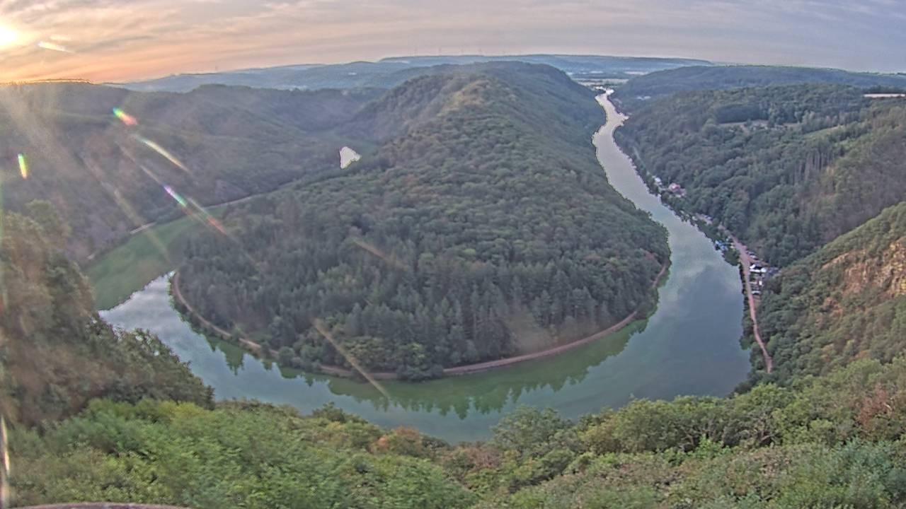 Archiv Foto Webcam Saarschleife