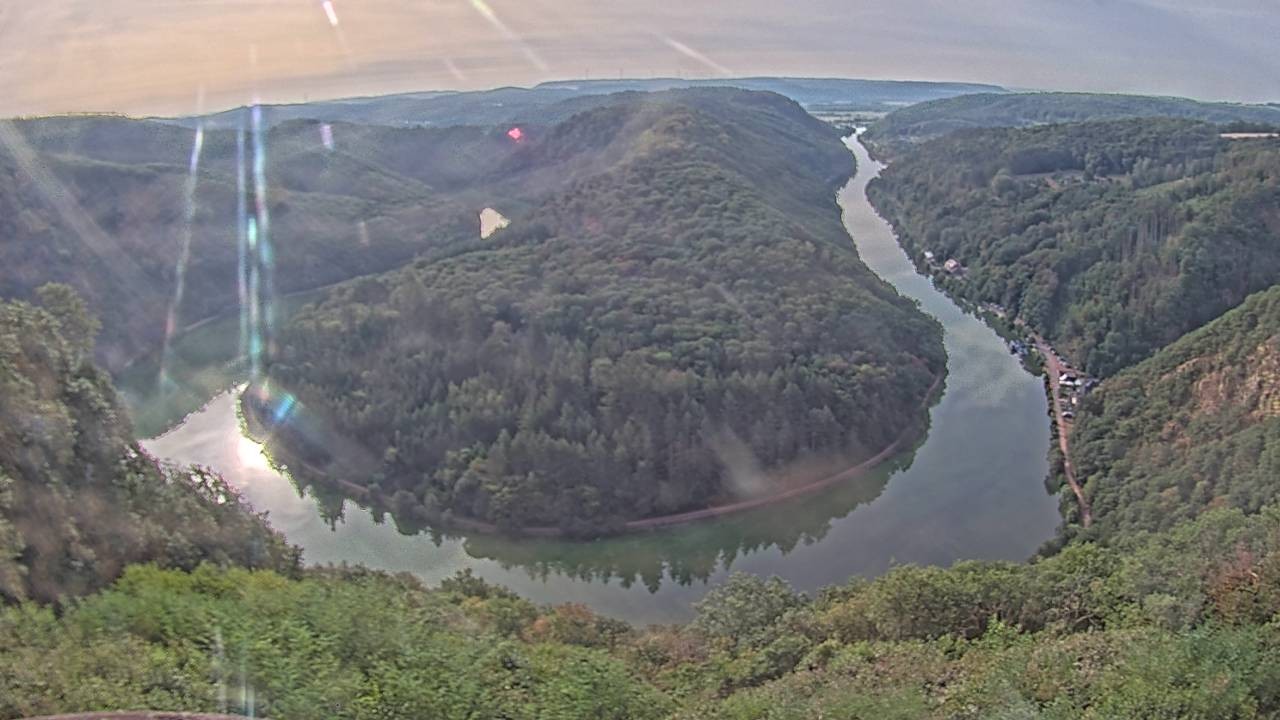 Archiv Foto Webcam Saarschleife