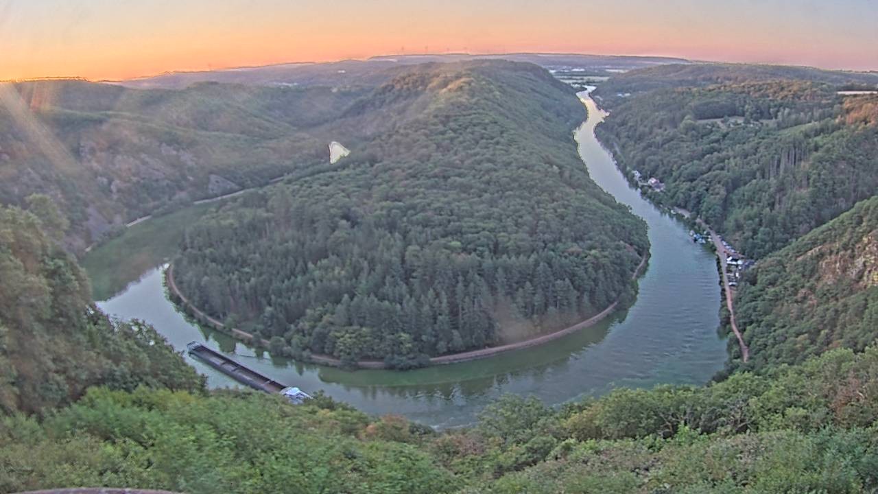 Archiv Foto Webcam Saarschleife