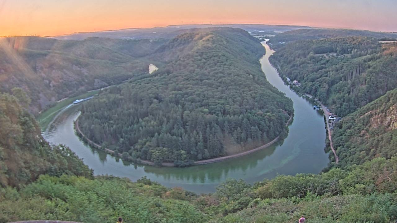 Archiv Foto Webcam Saarschleife