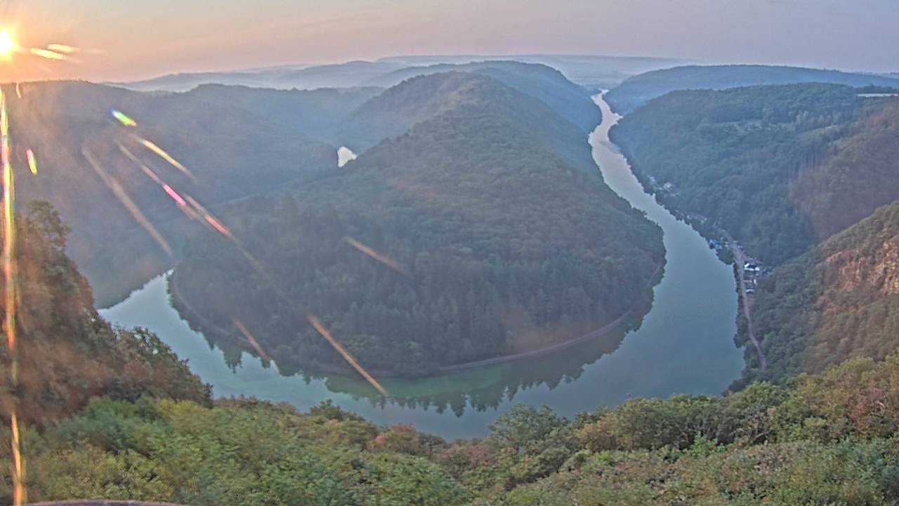 Archiv Foto Webcam Saarschleife