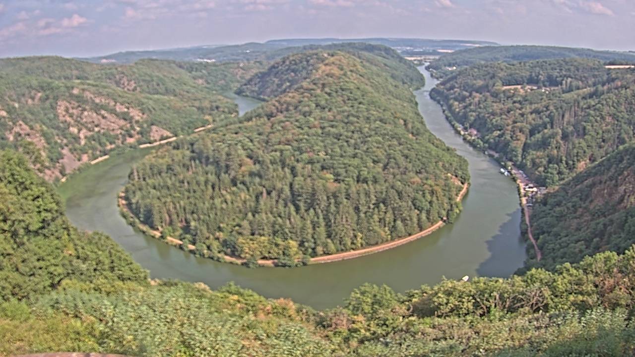 Archiv Foto Webcam Saarschleife