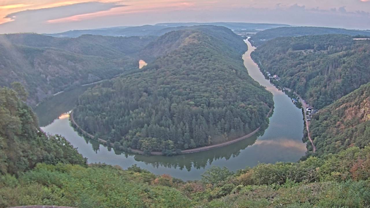 Archiv Foto Webcam Saarschleife