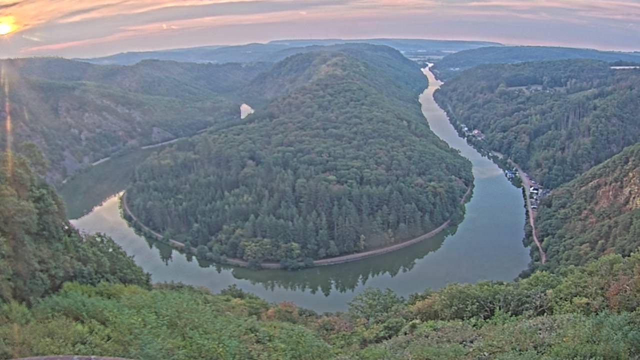 Archiv Foto Webcam Saarschleife