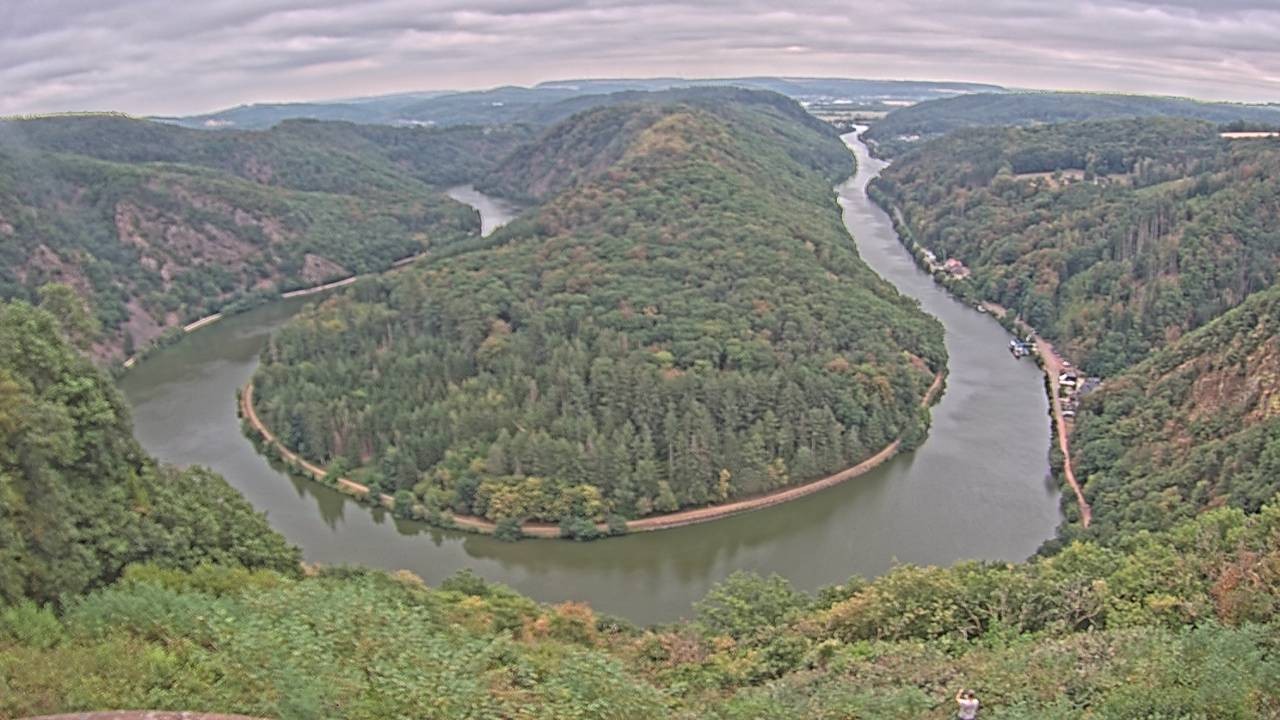 Archiv Foto Webcam Saarschleife