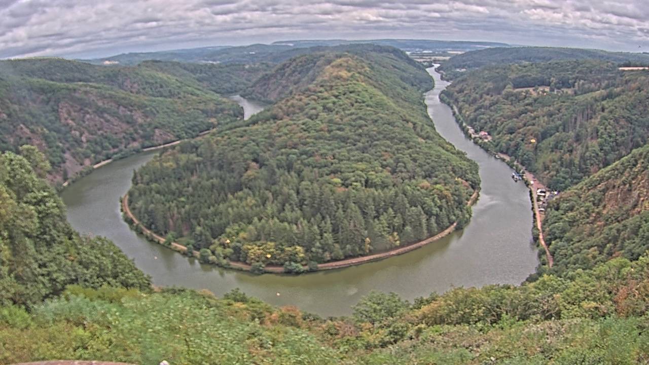 Archiv Foto Webcam Saarschleife