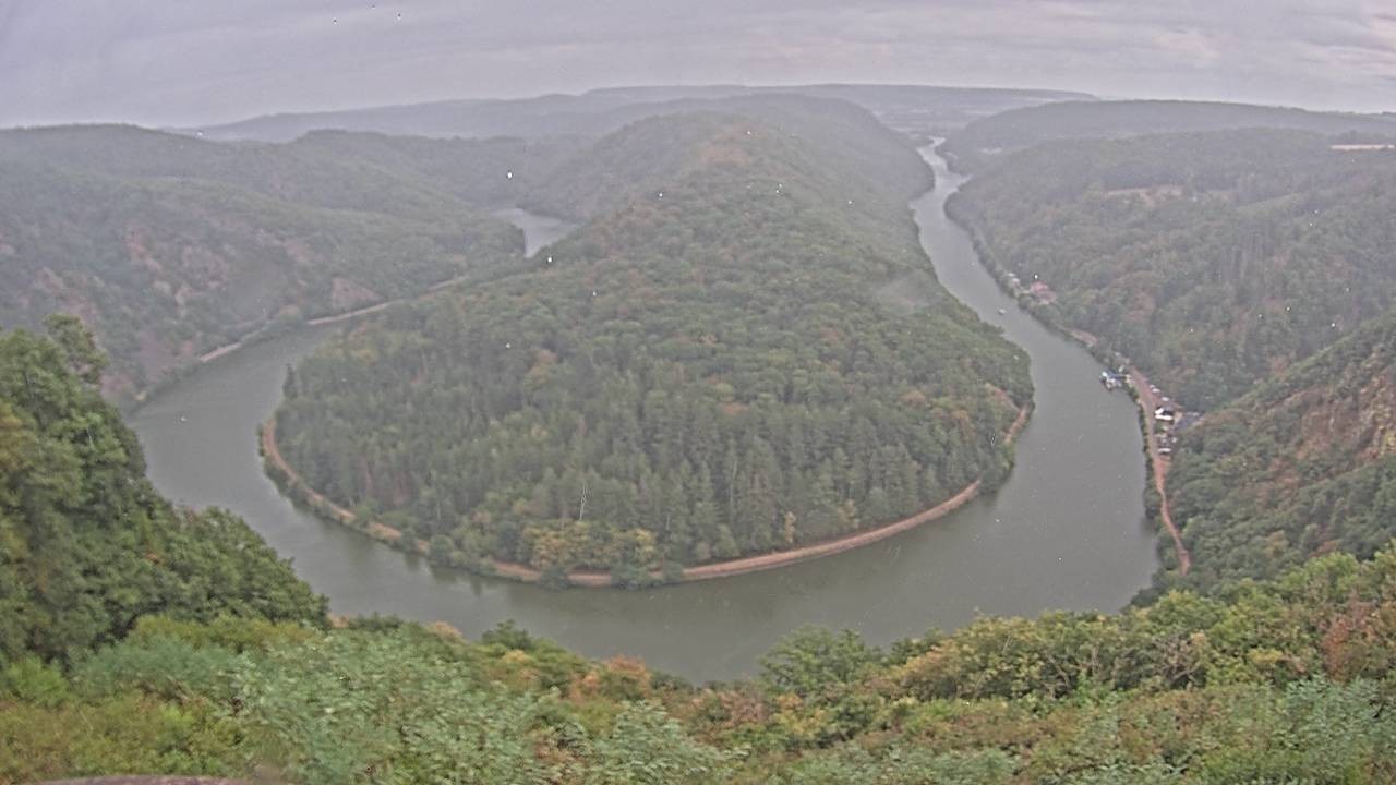 Archiv Foto Webcam Saarschleife