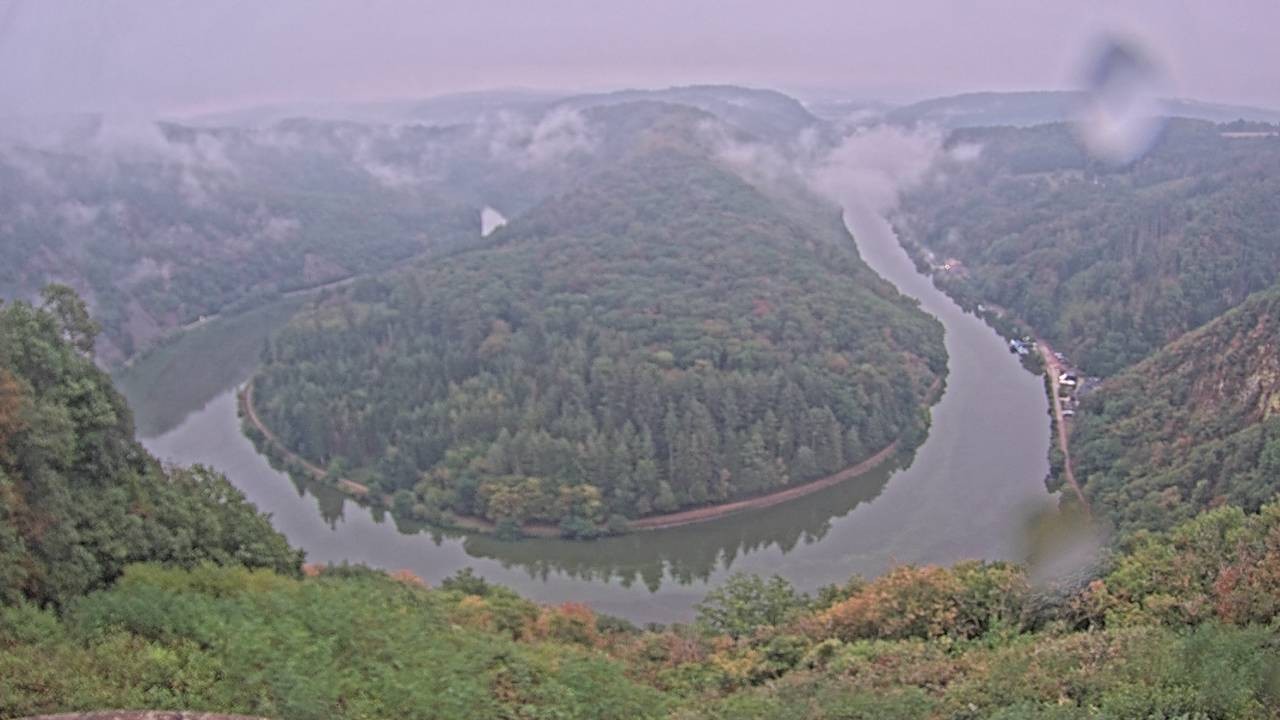 Archiv Foto Webcam Saarschleife