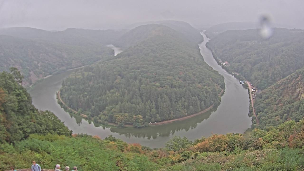 Archiv Foto Webcam Saarschleife