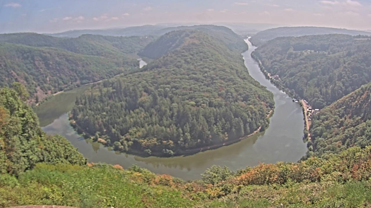 Archiv Foto Webcam Saarschleife