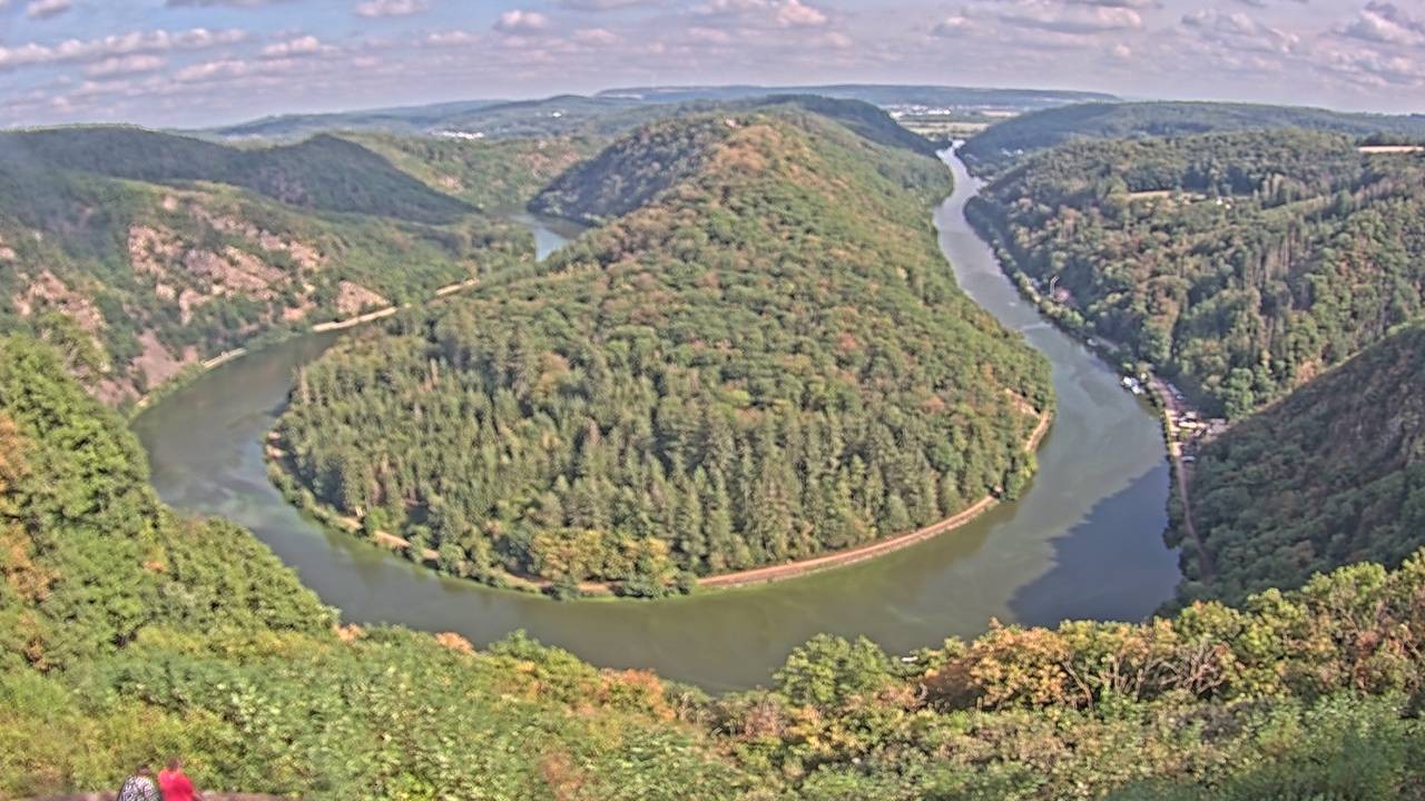 Archiv Foto Webcam Saarschleife
