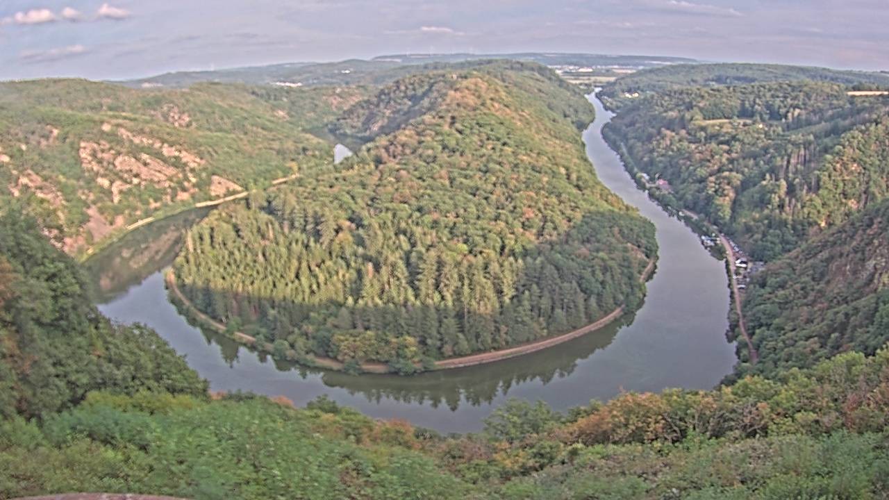 Archiv Foto Webcam Saarschleife