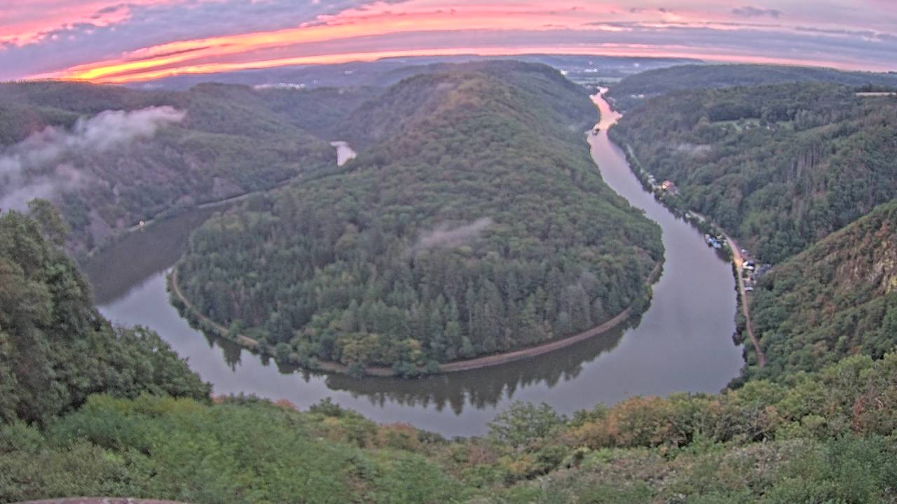 Archiv Foto Webcam Saarschleife