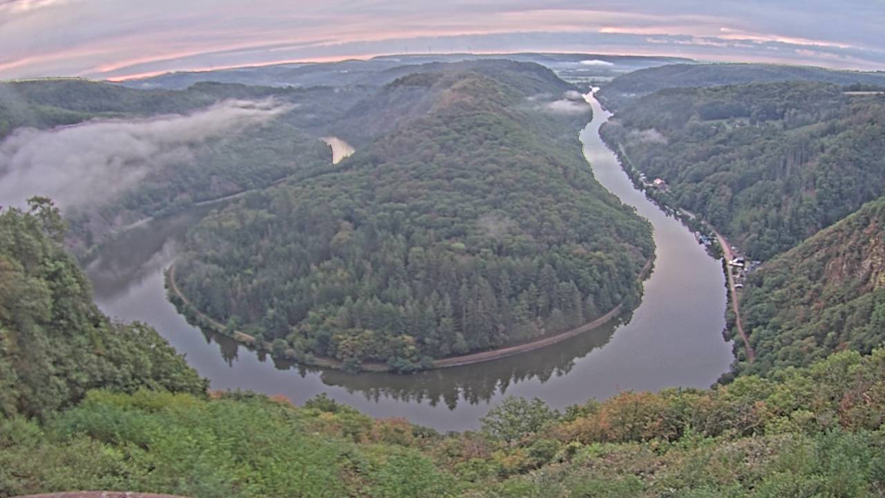Archiv Foto Webcam Saarschleife