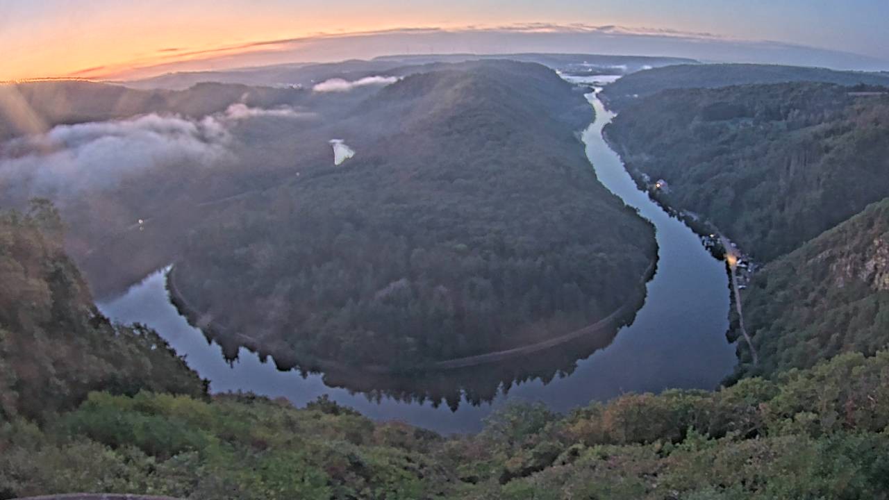 Archiv Foto Webcam Saarschleife
