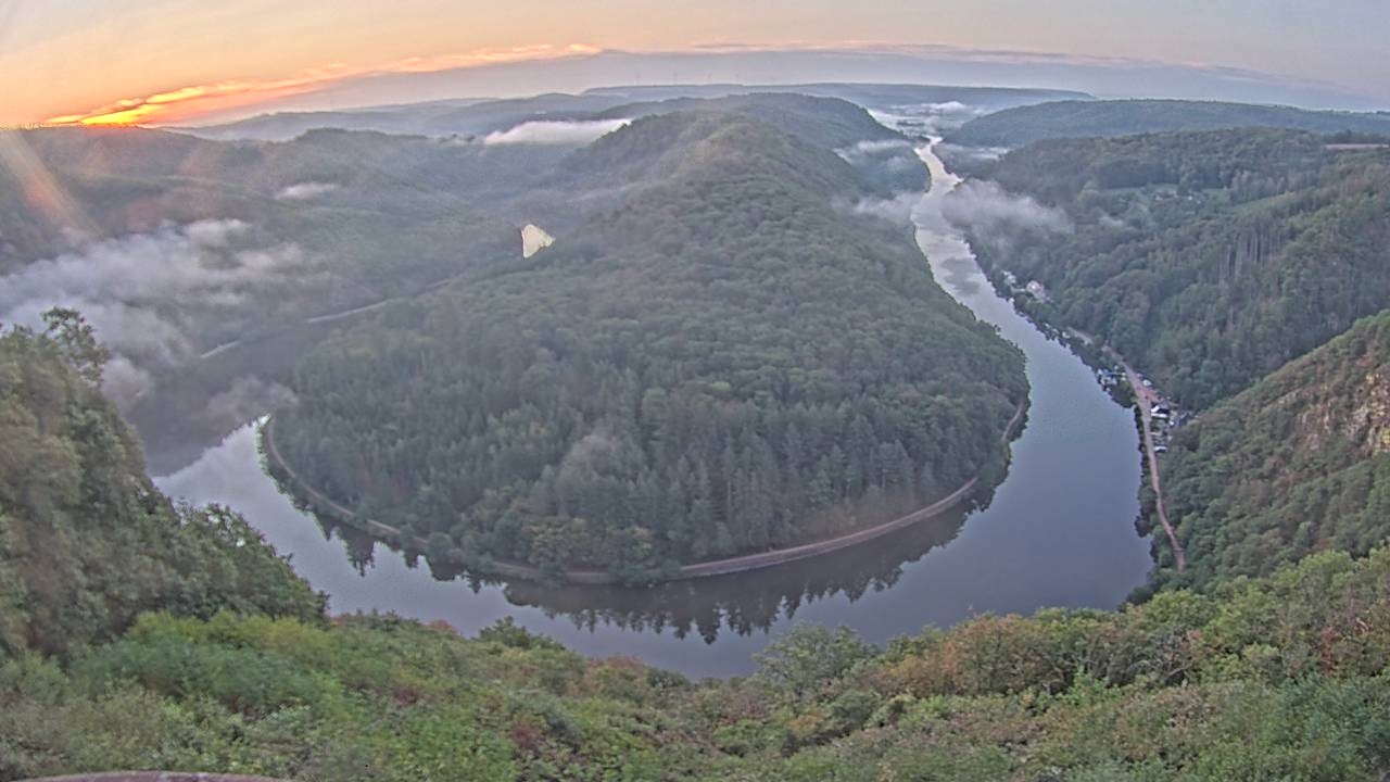 Archiv Foto Webcam Saarschleife