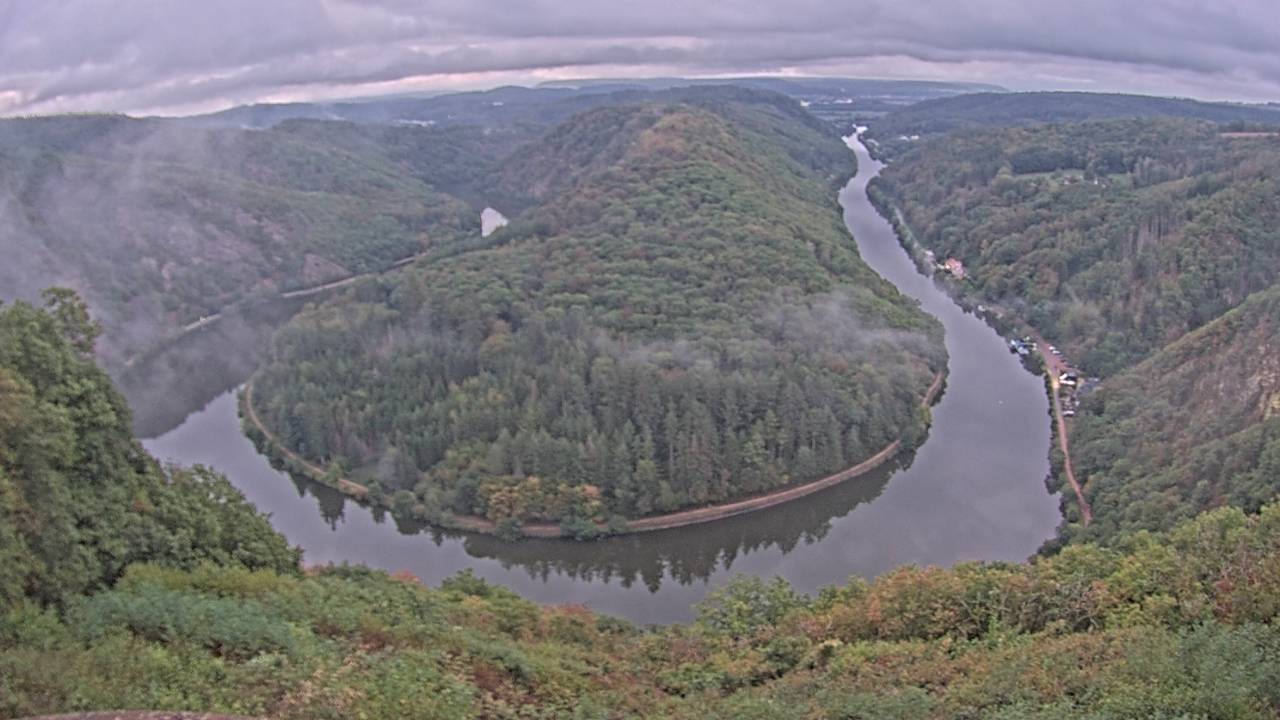 Archiv Foto Webcam Saarschleife
