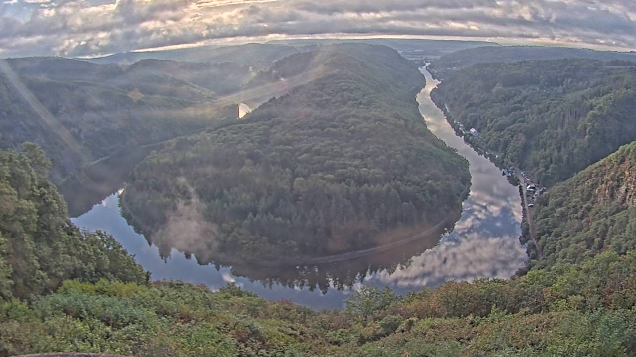 Archiv Foto Webcam Saarschleife
