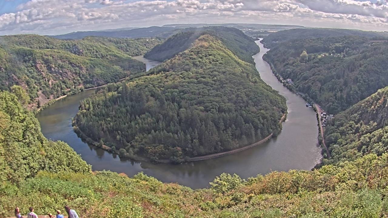 Archiv Foto Webcam Saarschleife