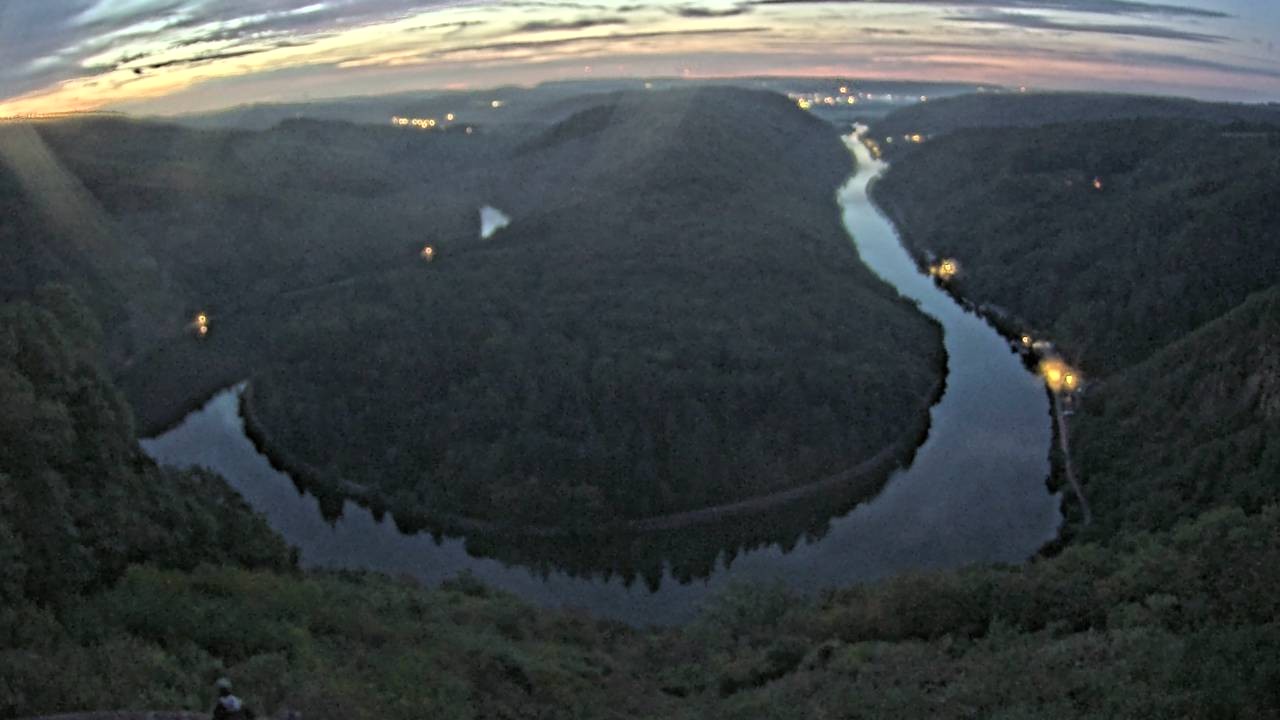 Archiv Foto Webcam Saarschleife