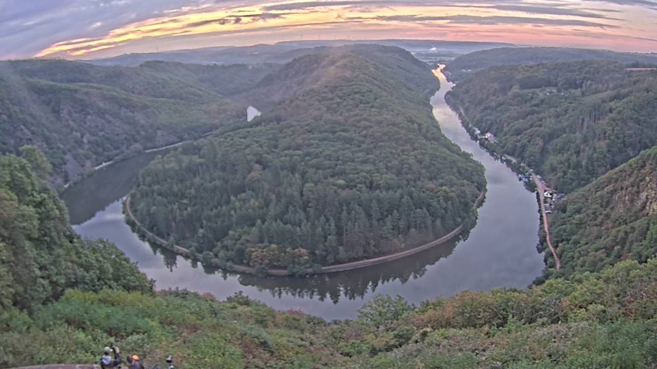 Archiv Foto Webcam Saarschleife