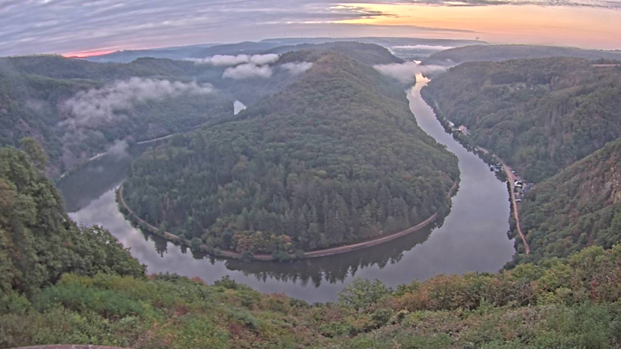 Archiv Foto Webcam Saarschleife