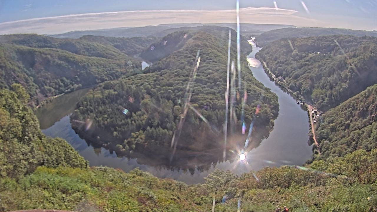 Archiv Foto Webcam Saarschleife