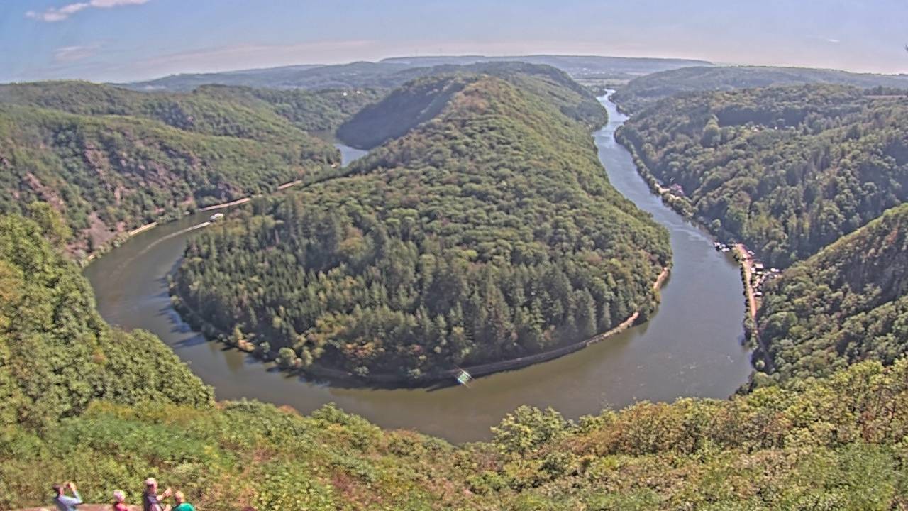 Archiv Foto Webcam Saarschleife