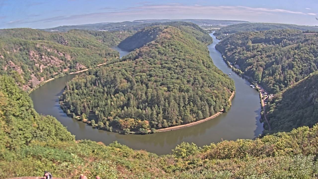 Archiv Foto Webcam Saarschleife