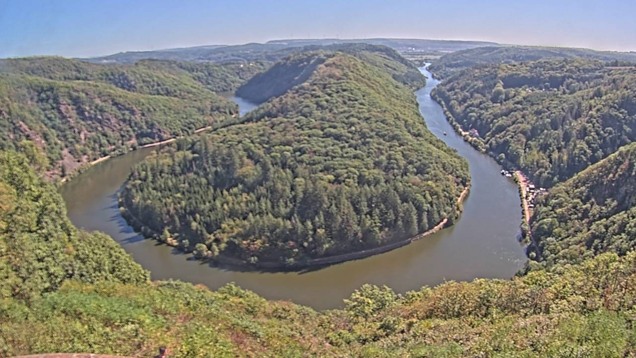 Archiv Foto Webcam Saarschleife