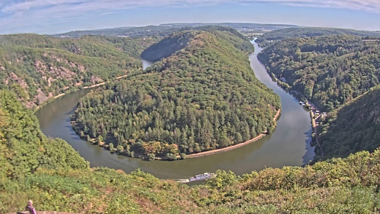 Archiv Foto Webcam Saarschleife