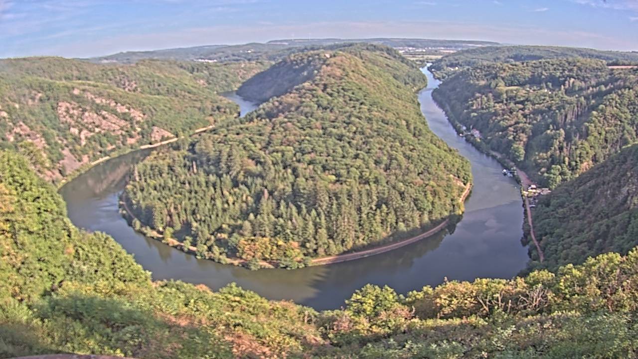 Archiv Foto Webcam Saarschleife