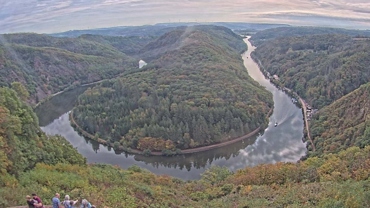 Archiv Foto Webcam Saarschleife