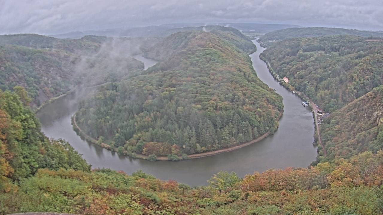 Archiv Foto Webcam Saarschleife