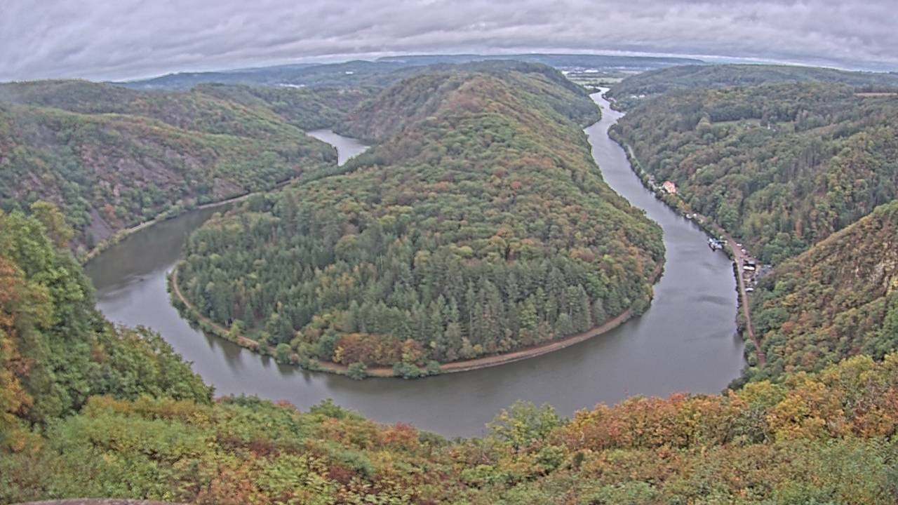 Archiv Foto Webcam Saarschleife