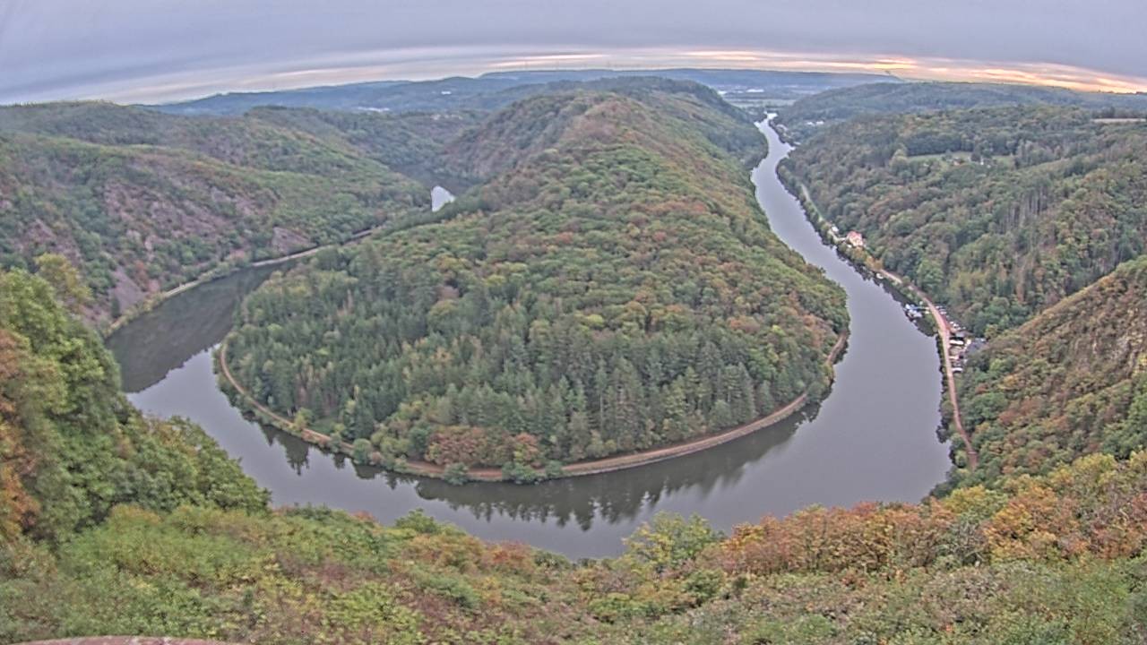 Archiv Foto Webcam Saarschleife