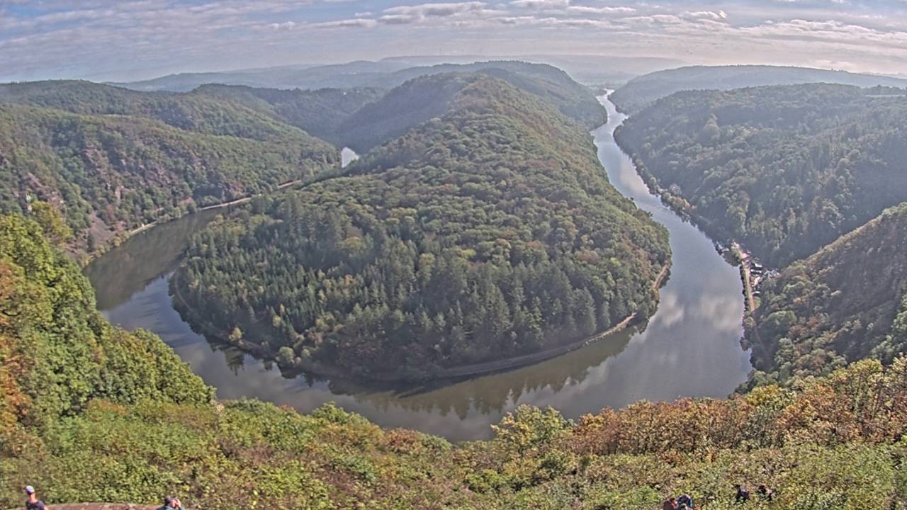 Archiv Foto Webcam Saarschleife