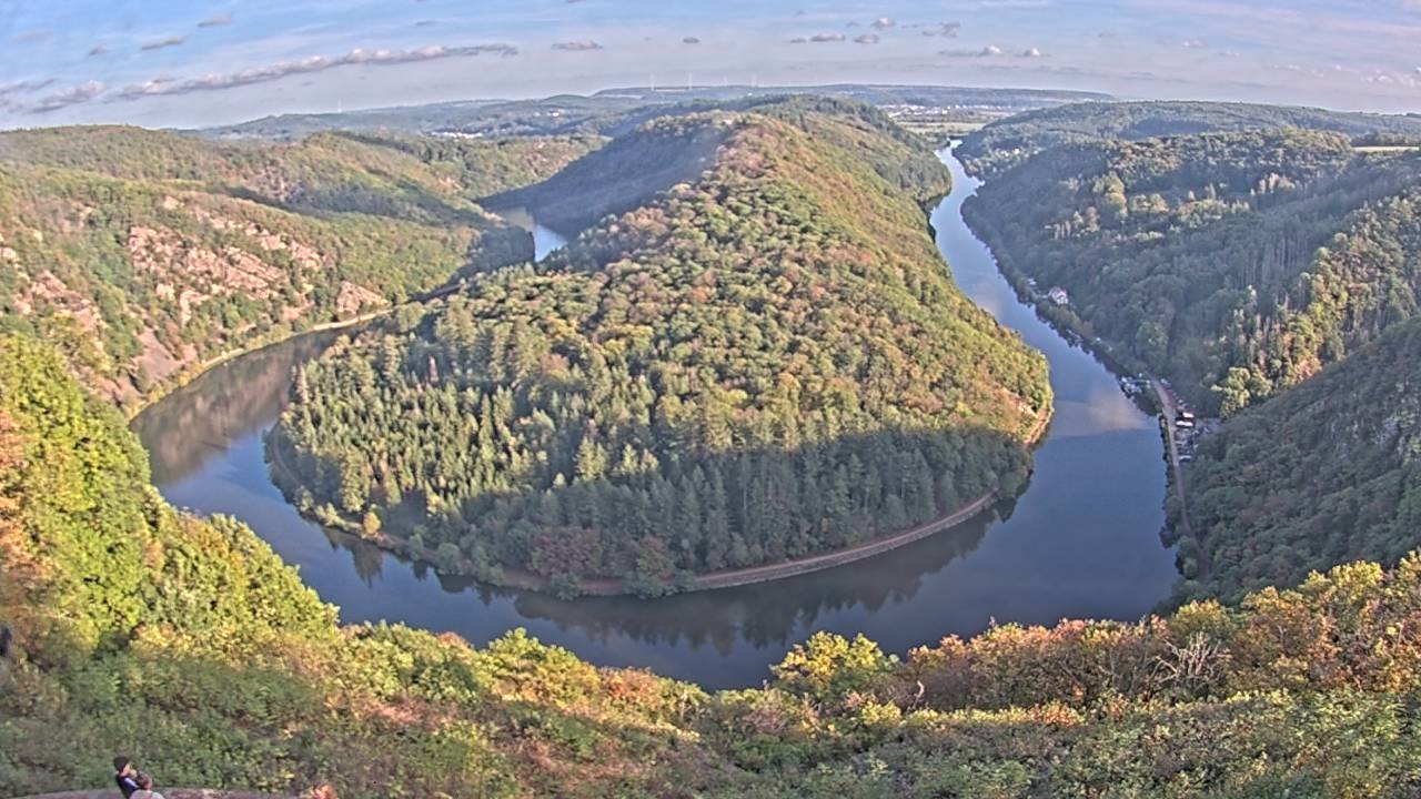 Archiv Foto Webcam Saarschleife