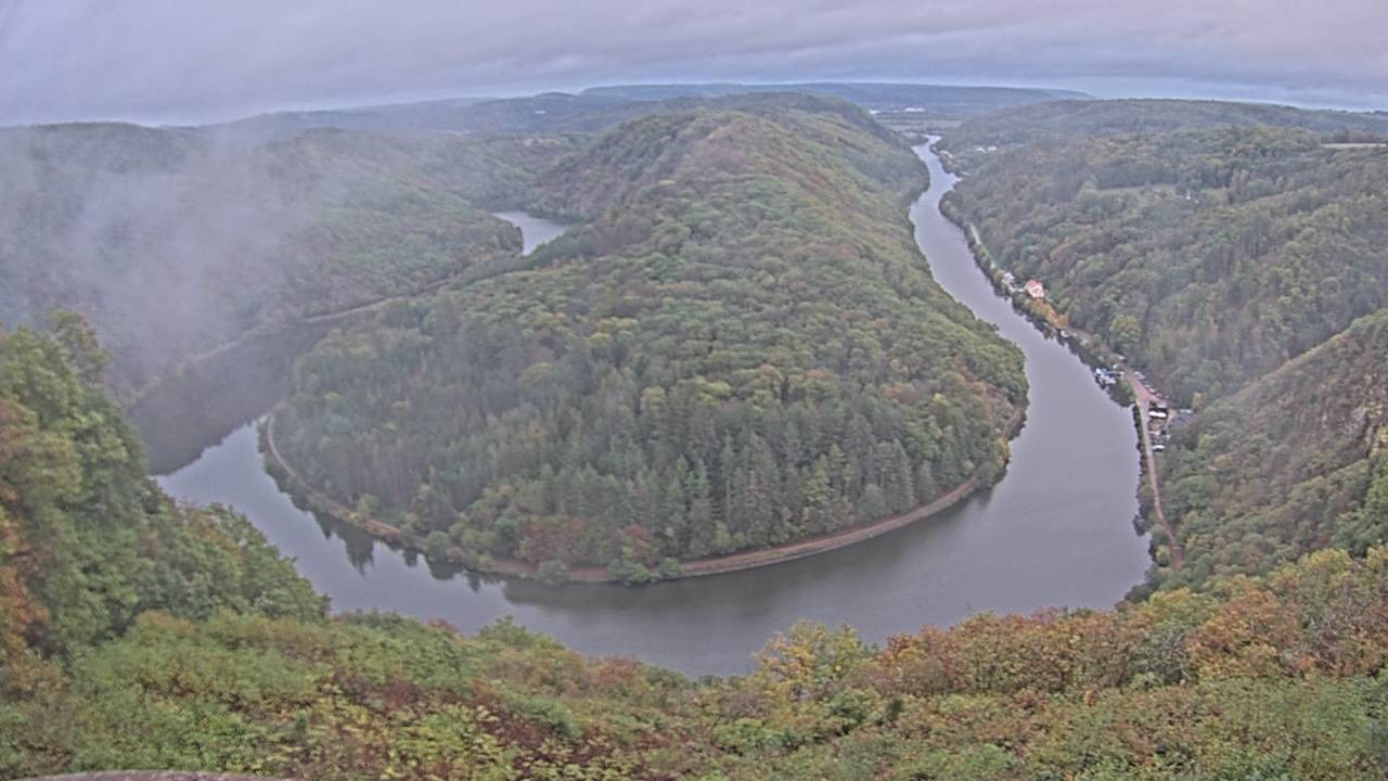 Archiv Foto Webcam Saarschleife