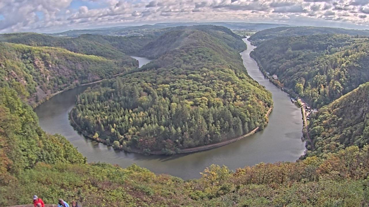 Archiv Foto Webcam Saarschleife
