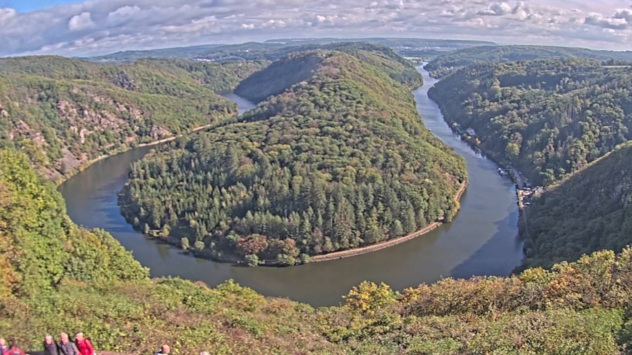 Archiv Foto Webcam Saarschleife