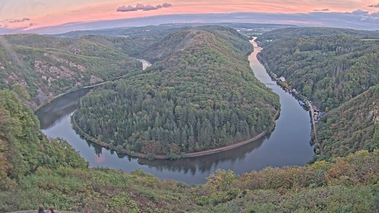 Archiv Foto Webcam Saarschleife