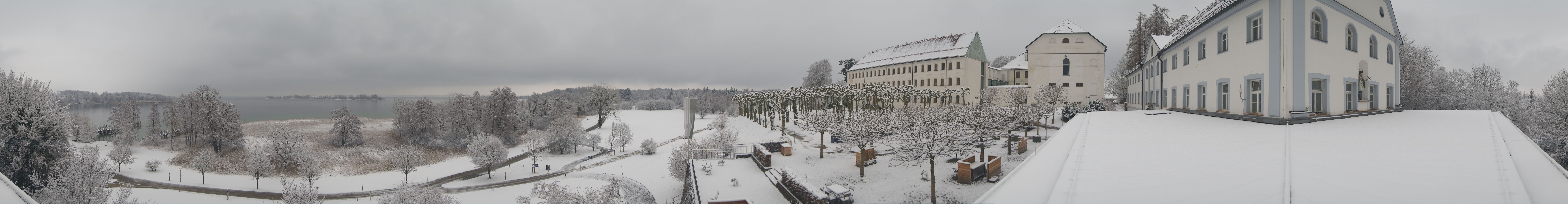 Archiv Foto Webcam Panoramablick von der Herreninsel im Chiemsee